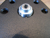 Ignition switch fit to a dual-instrument dash.