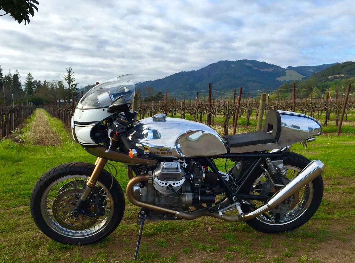 Kevin Cherry's Moto Guzzi V1000 G5.