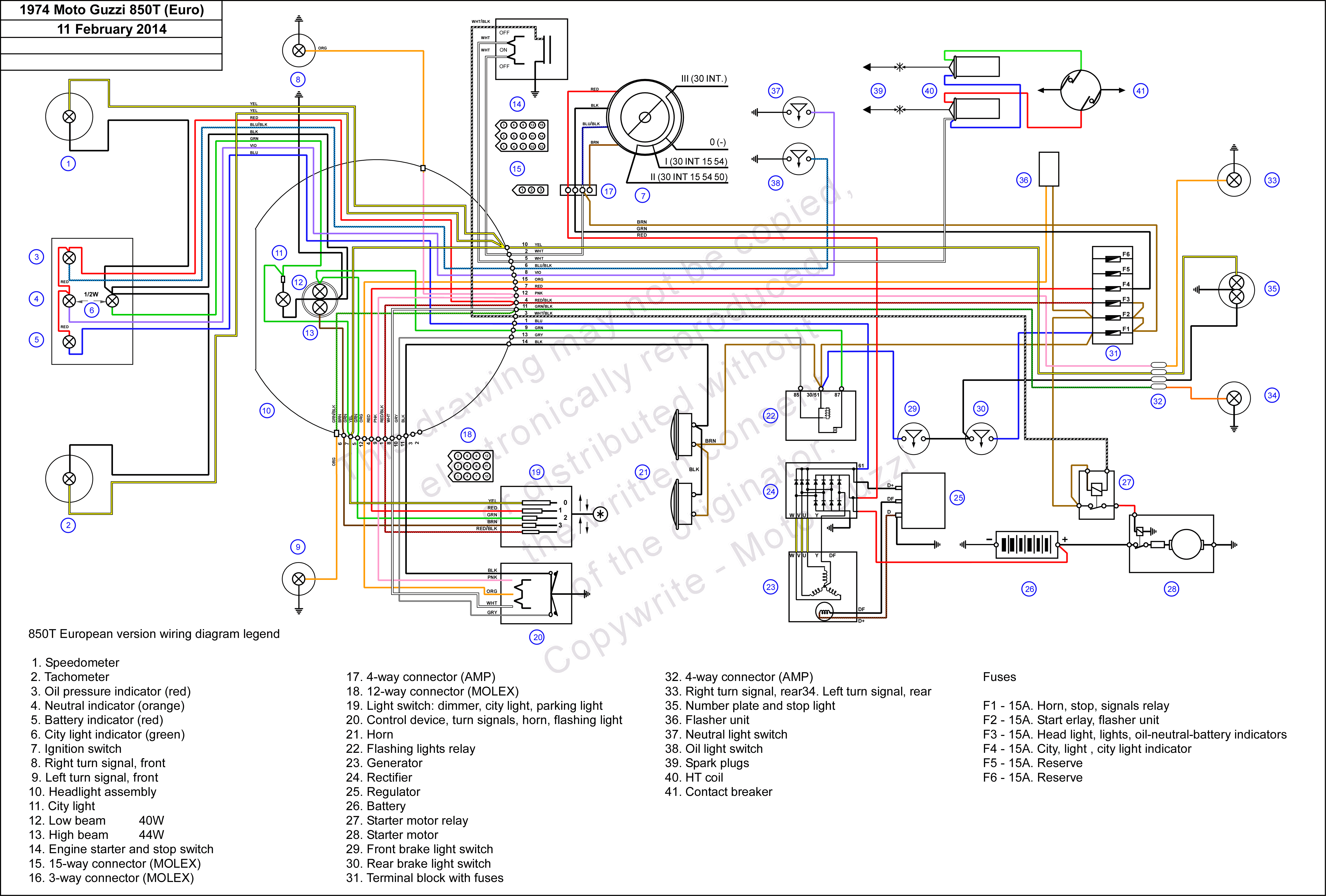 D49DA Wiring Diagram 1972 Fiat 850 | Digital Resources