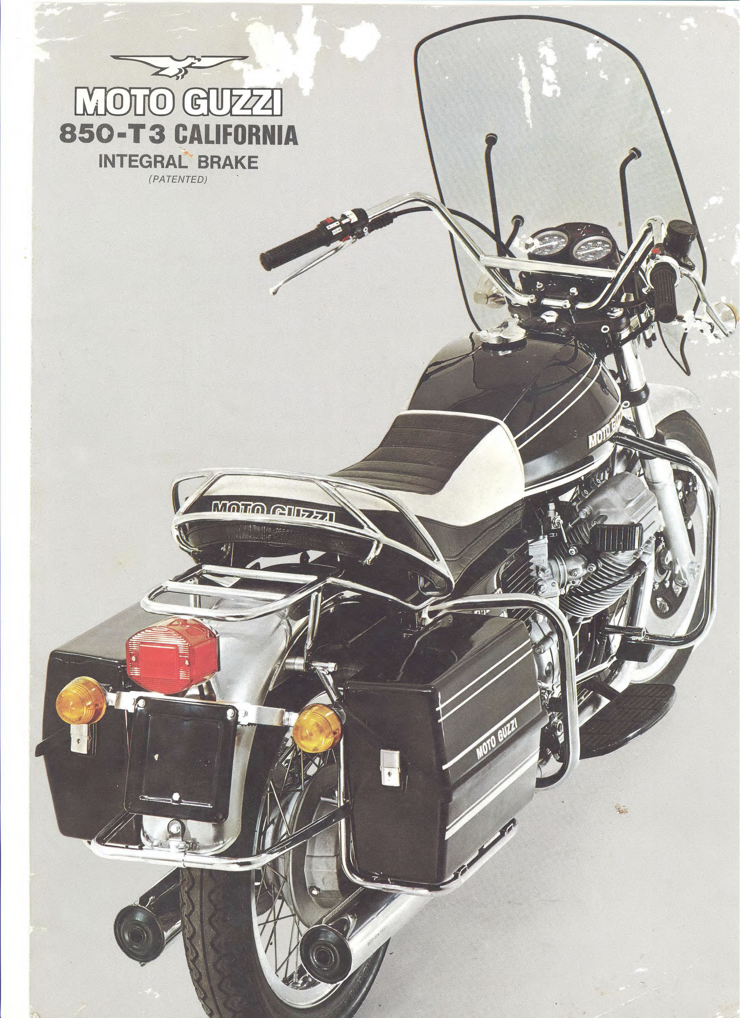 Moto Guzzi factory brochure: 850 T3 California