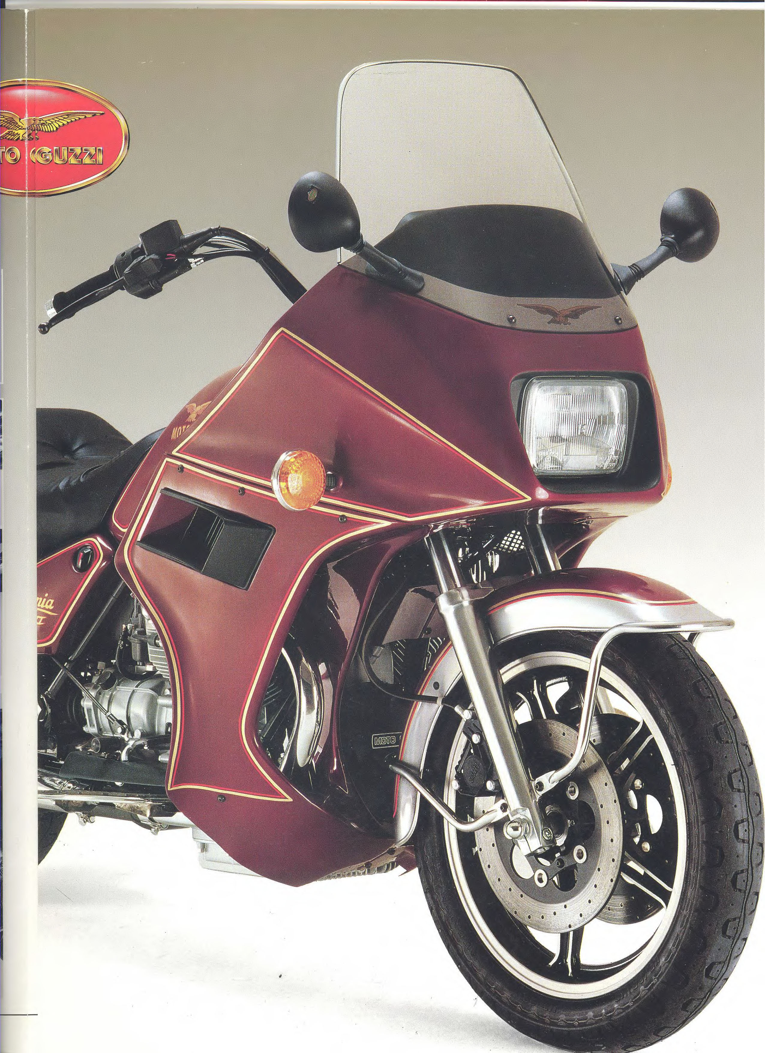 Moto Guzzi factory brochure: California III Full Fairing