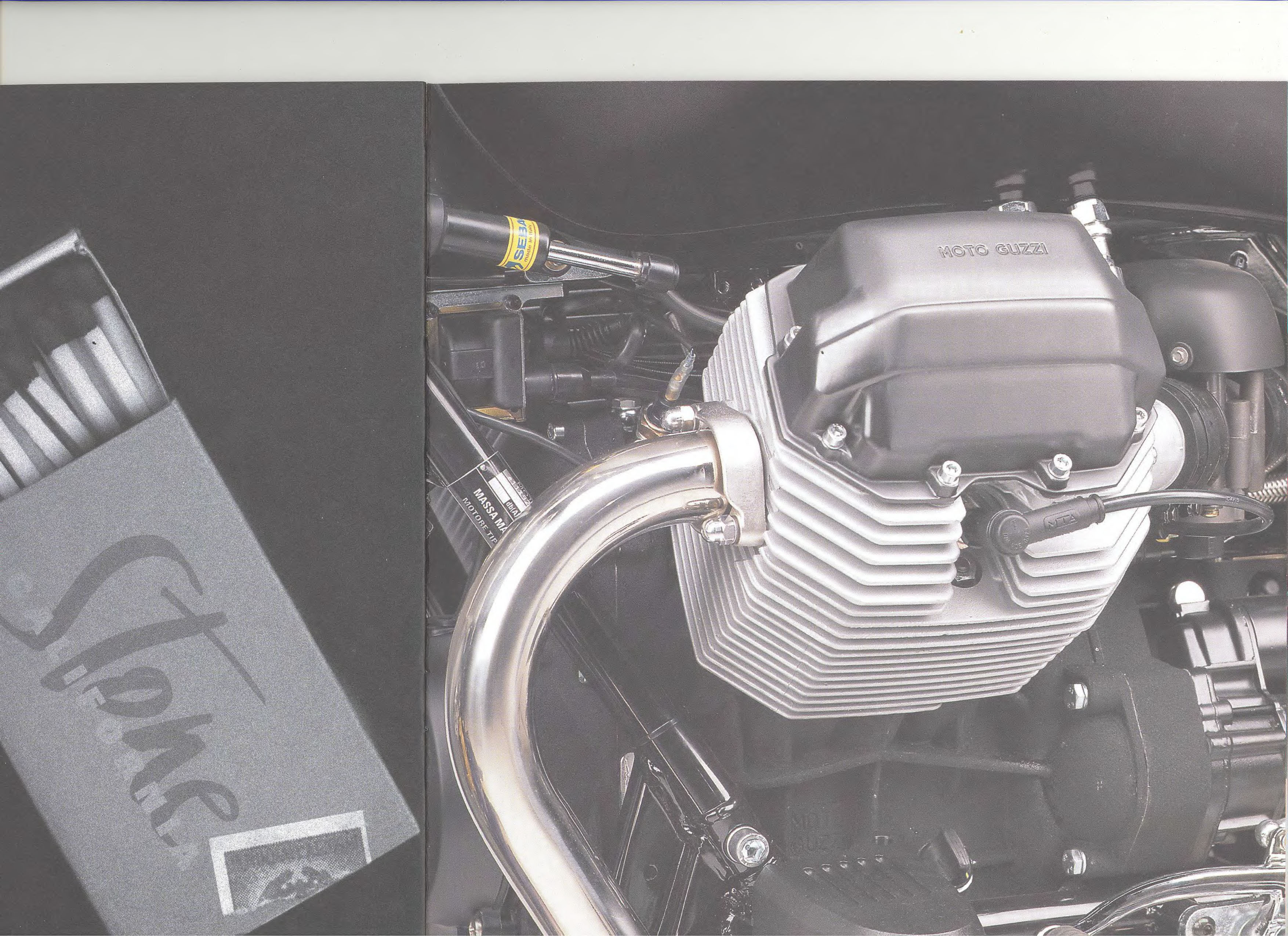 Moto Guzzi factory brochure: California Stone