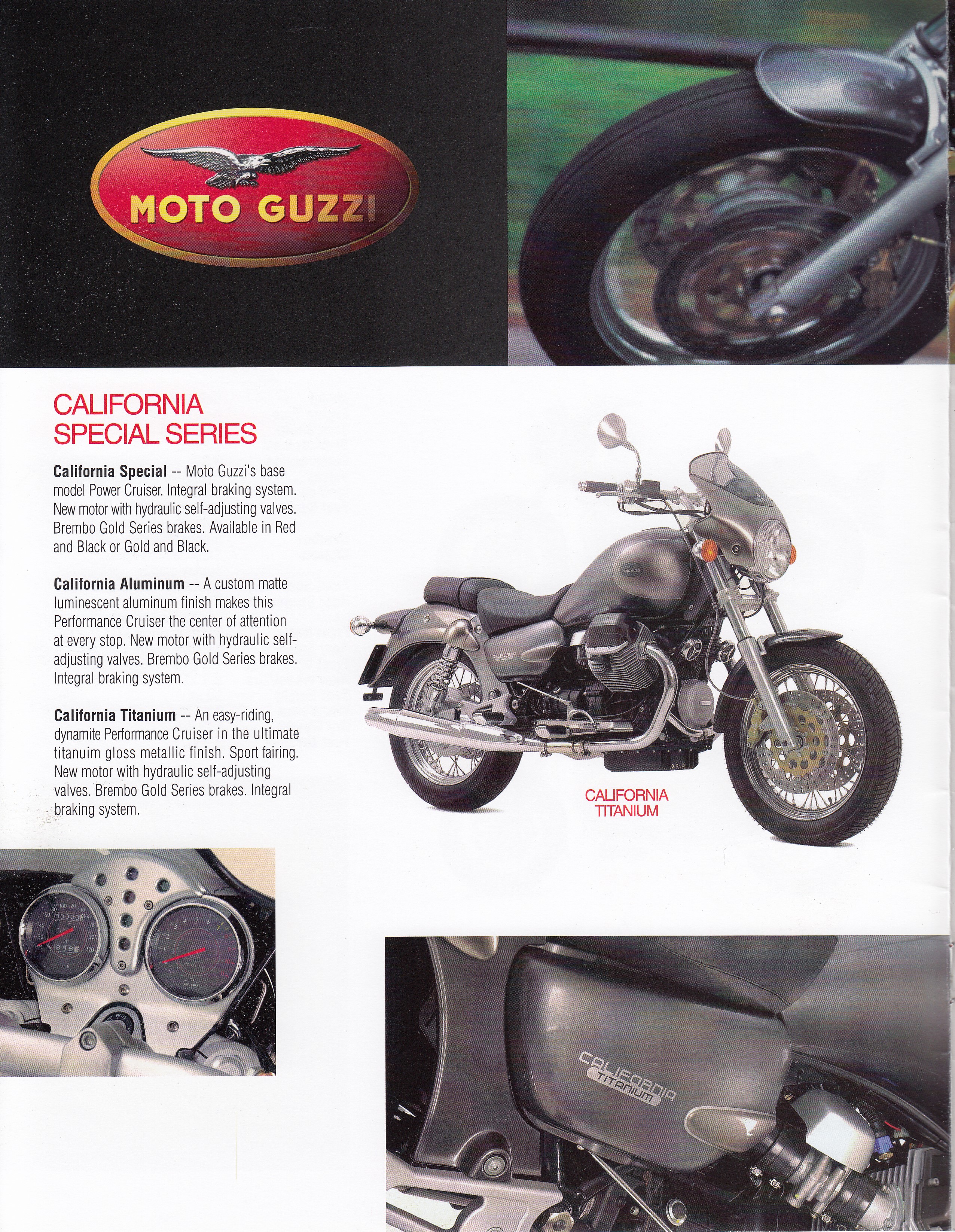 Moto Guzzi brochure: 2003