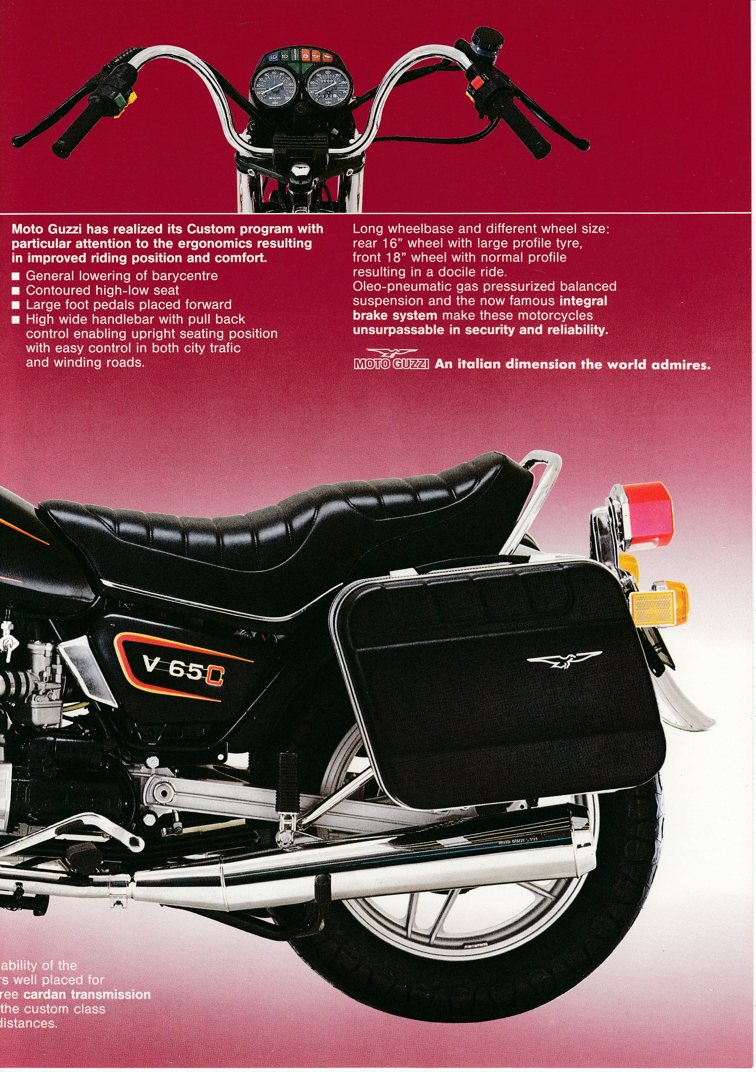 Brochure - Moto Guzzi V65C