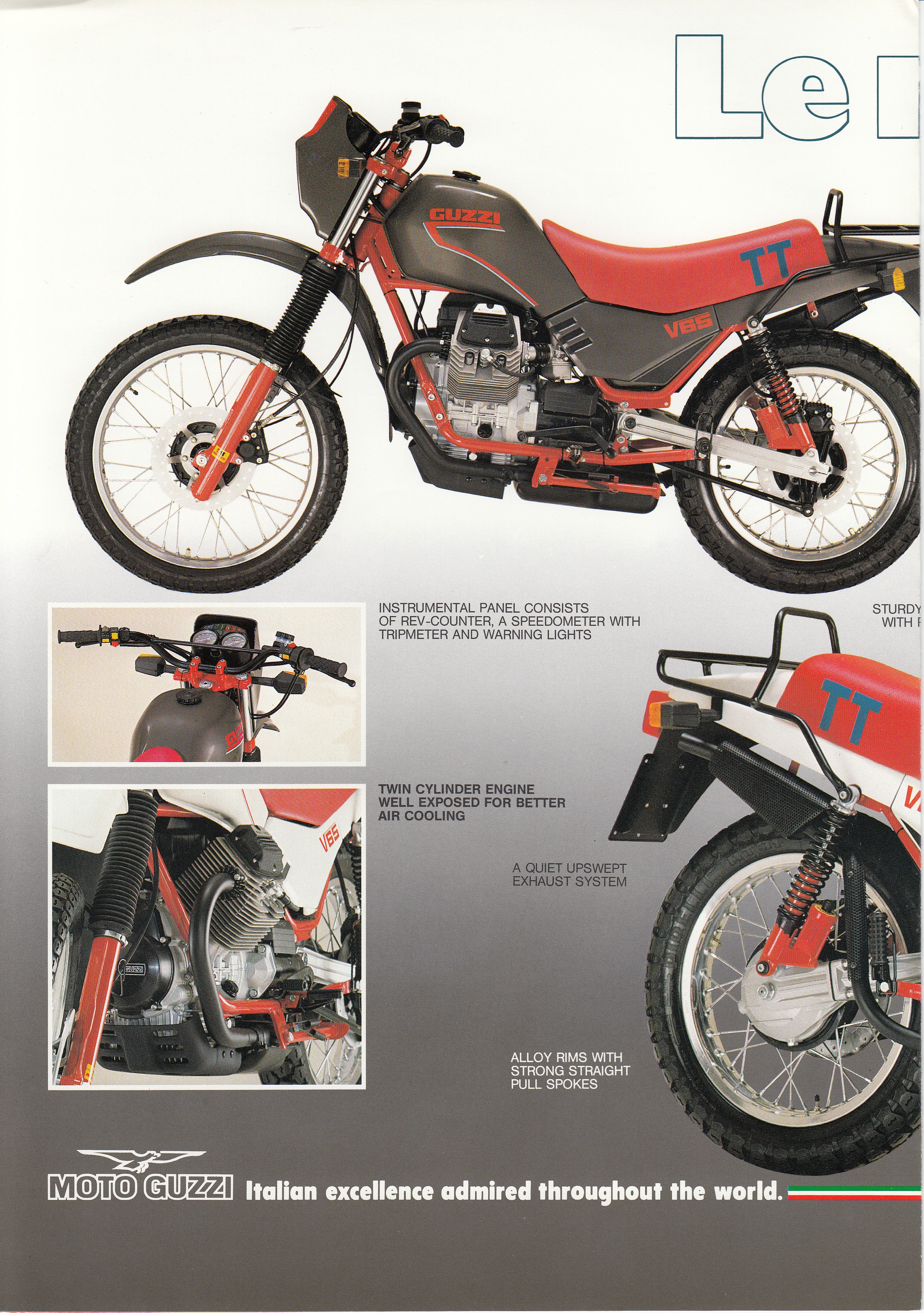 Brochure - Moto Guzzi V65TT (English)