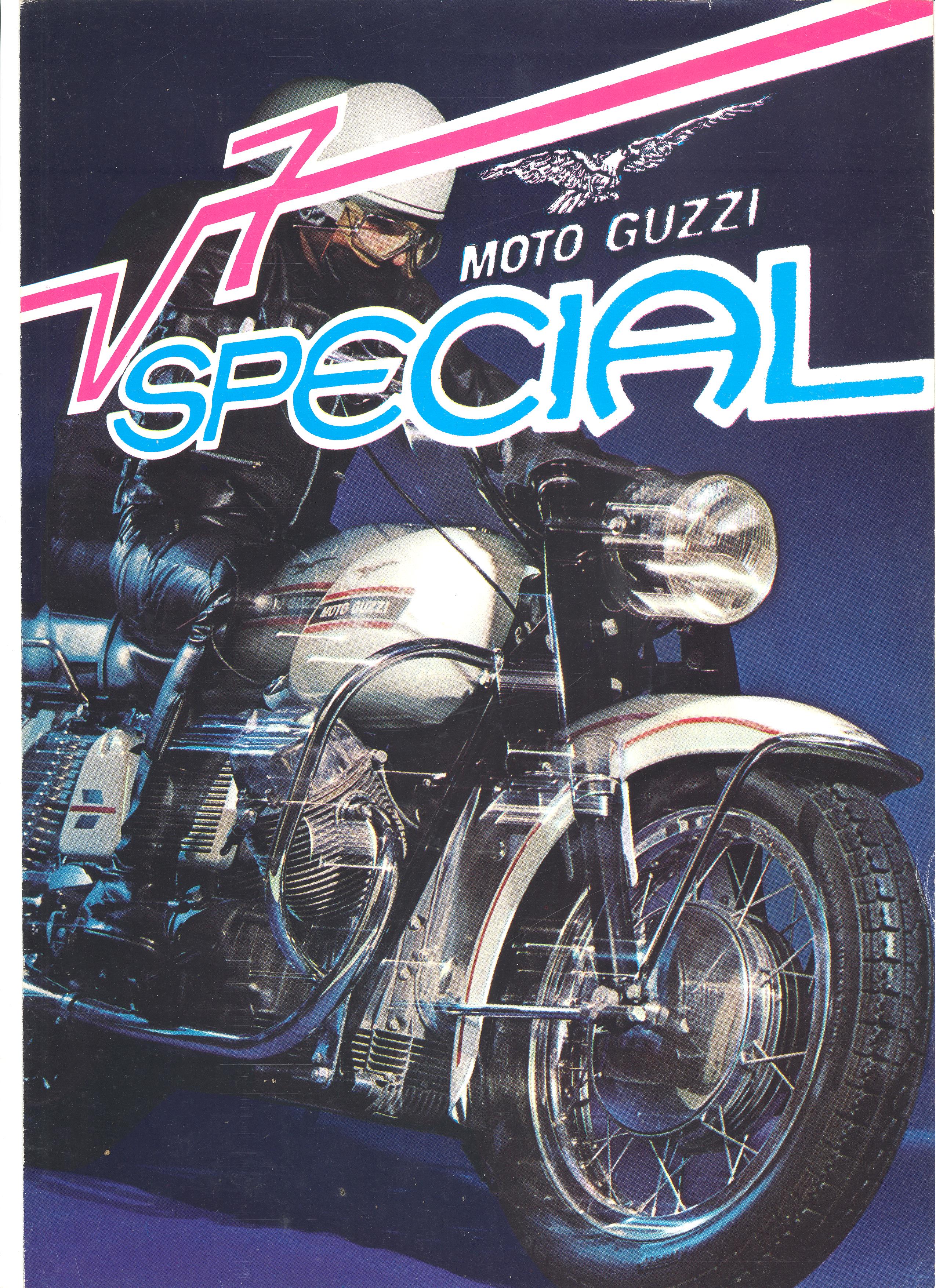 Moto Guzzi factory brochure: V7 Special