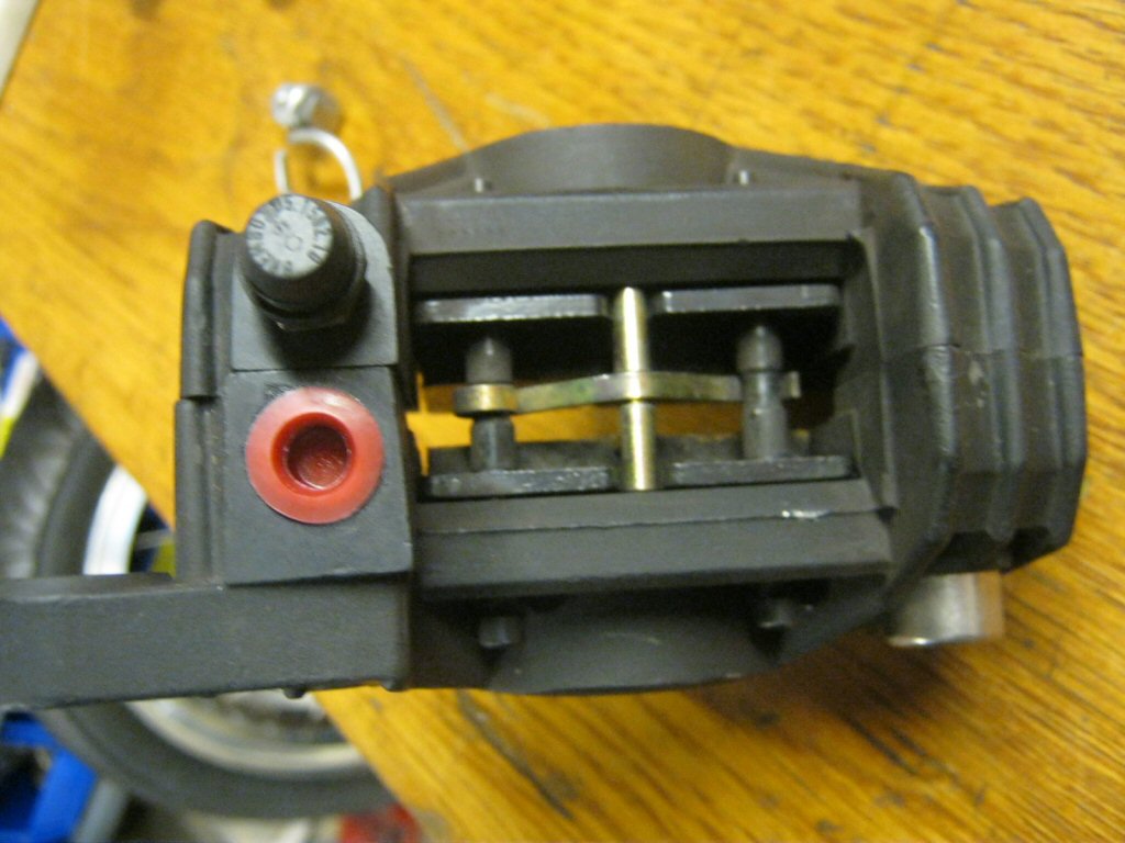 Disc brake caliper.