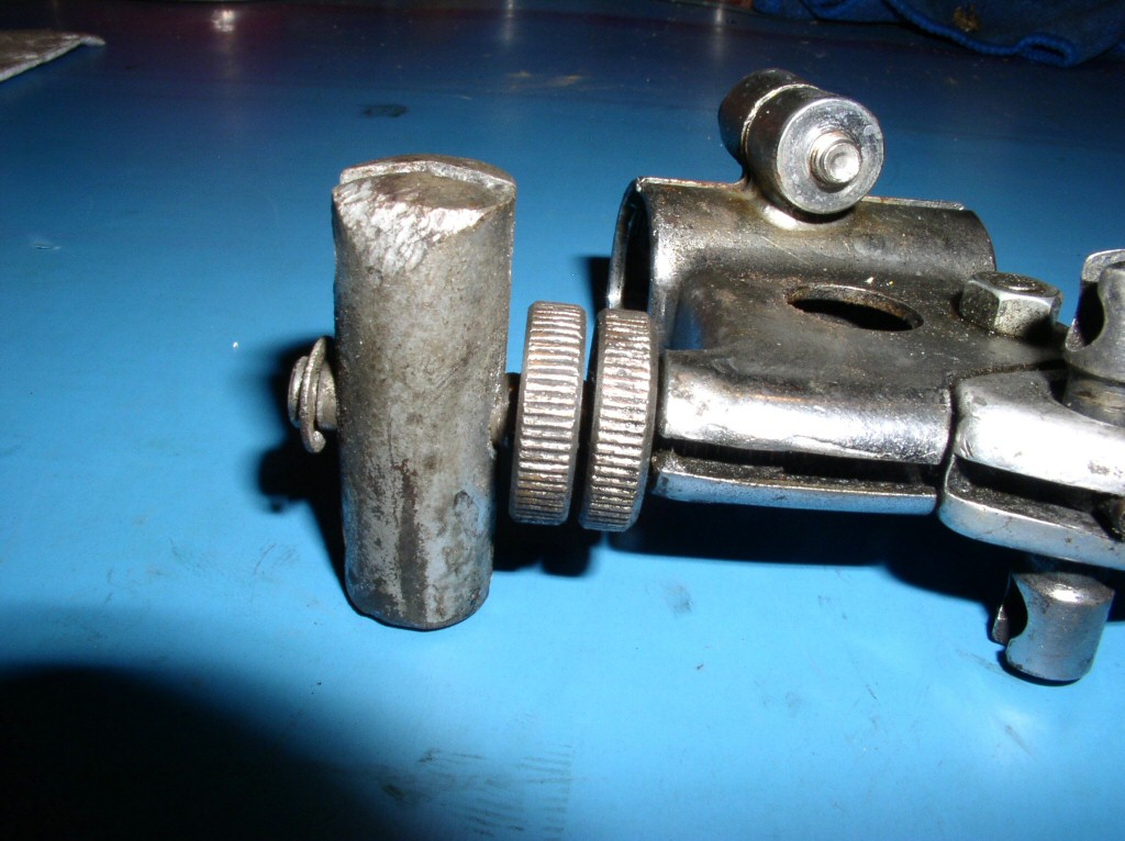 Moto Guzzi four leading shoe front brake used on late V700, Eldorado, and 850GT models.