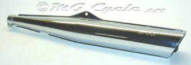 Original Lafranconi Frankfurter / slash back mufflers available from MG Cycle