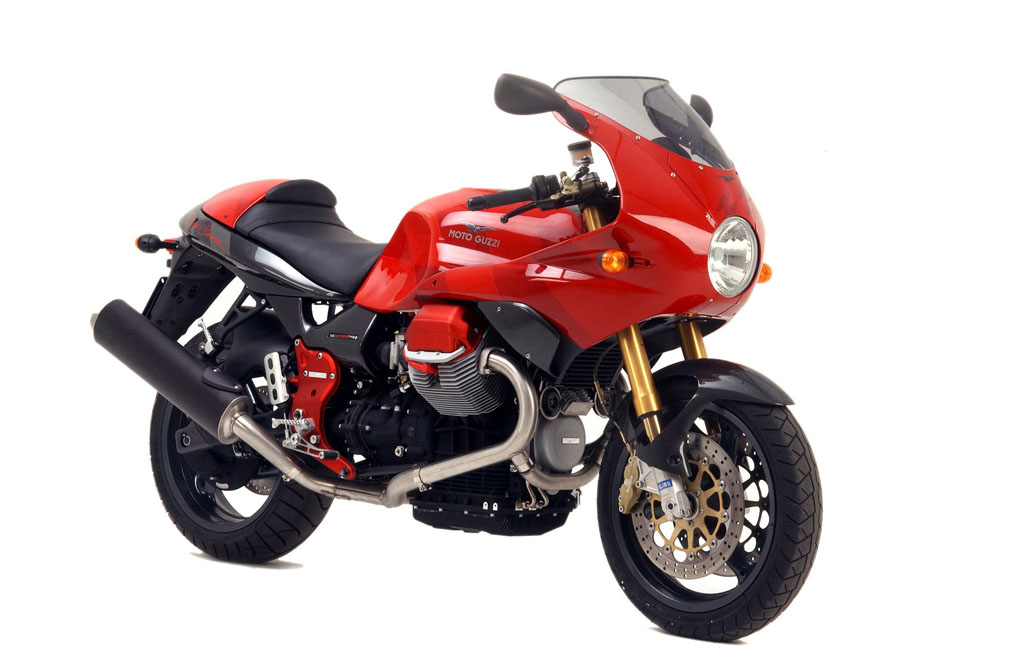 Moto Guzzi V11 Le Mans Rosso Corsa (2003)Download full-size tif image