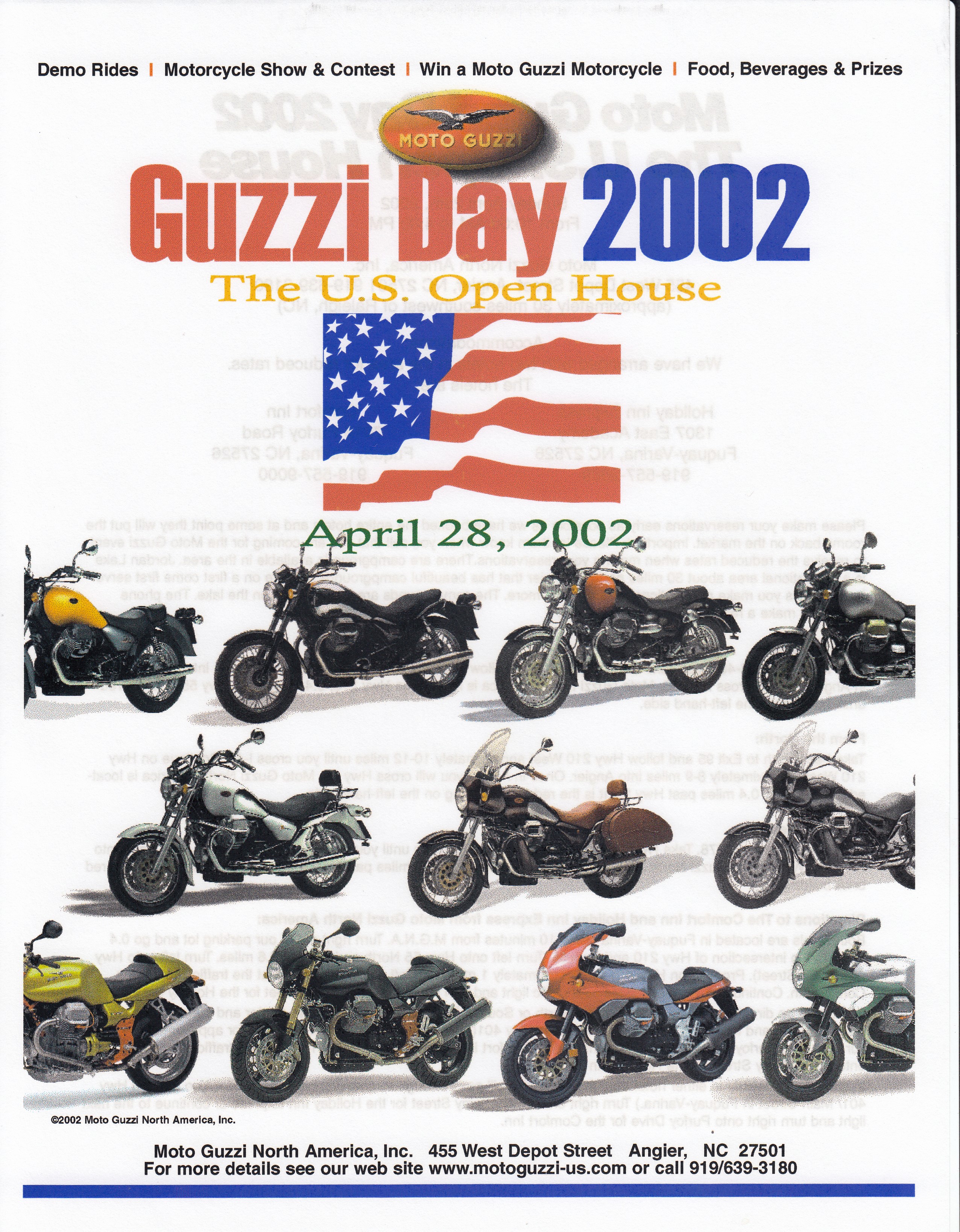 Press release - Moto Guzzi Day 2002