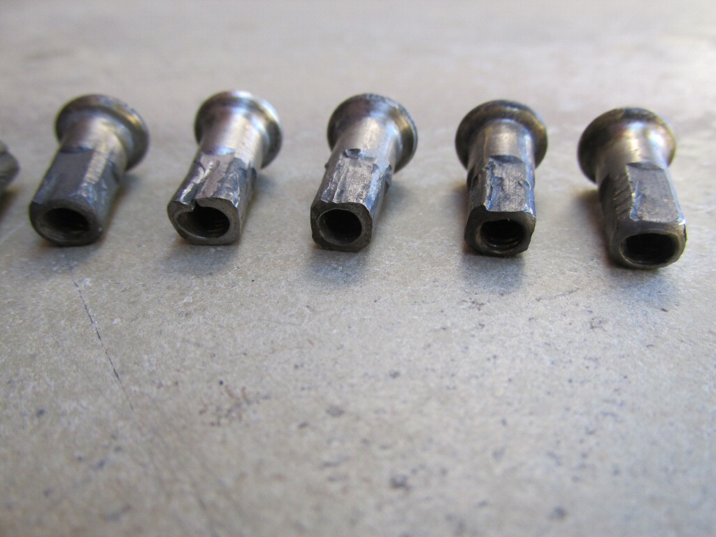Don't ruin your spoke nipples. Use the proper tools and techniques.