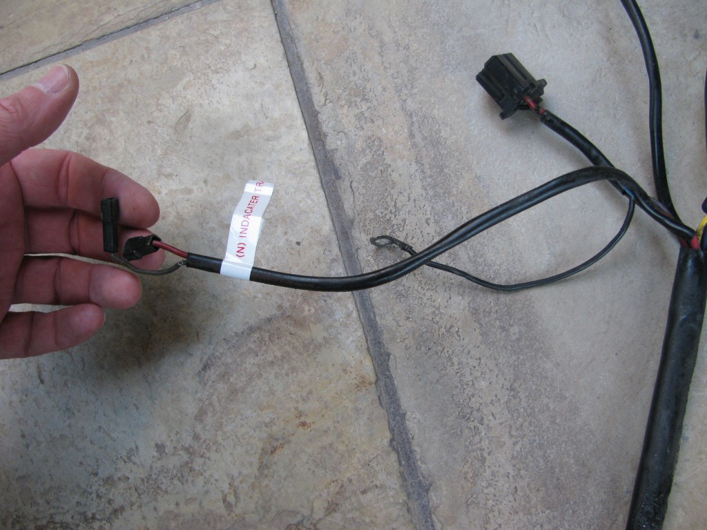 Main harness for the Moto Guzzi Le Mans (series 2, MG# 14747151).