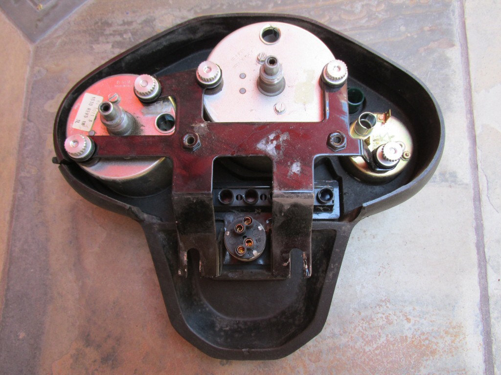 Dash wiring for a 1985 Moto Guzzi Le Mans 1000 (MG# 28747261).