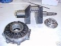 Engine crankshaft and main bearings, Moto Guzzi photo archive of parts