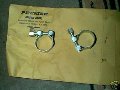 Exhaust nuts and clamps and cooling fins, Moto Guzzi photo archive of parts