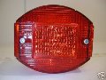 Tail light rectangle, Moto Guzzi photo archive of parts