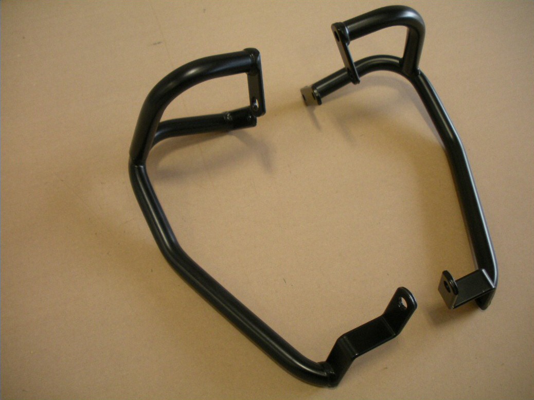 Aftermarket crash bars to fit the Suzuki DR350.