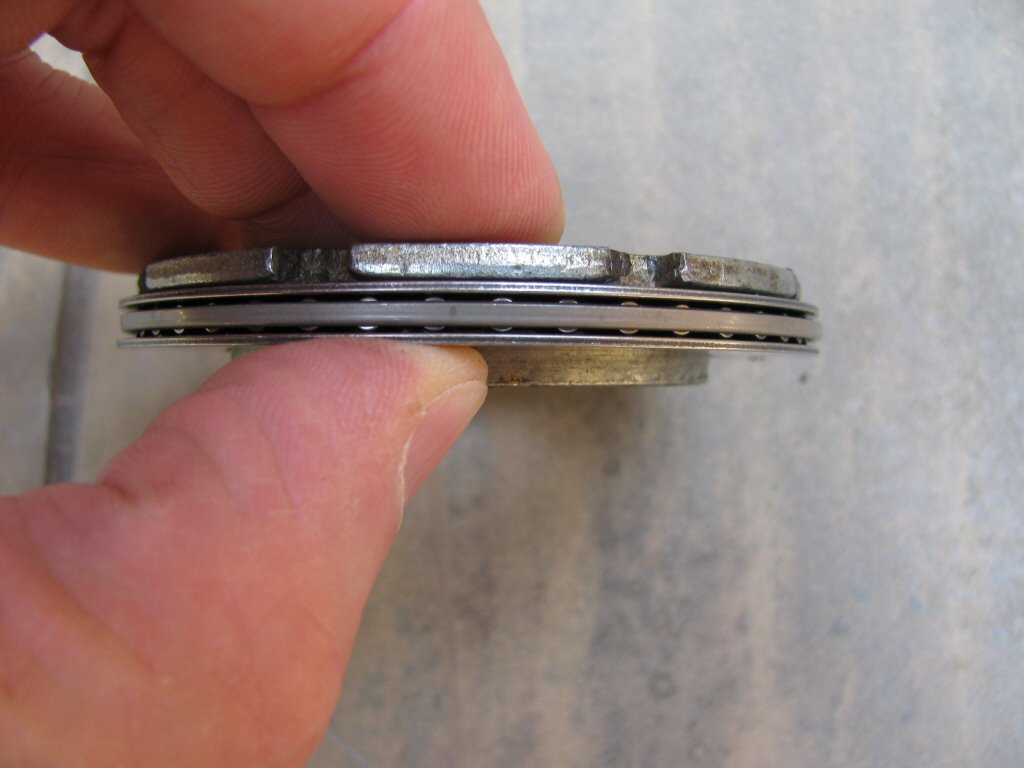 Needle roller thrust bearing used to ease shock preload adjustments on a Suzuki DR350.