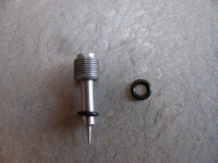 Viton O-ring to seal the pilot air/fuel screw to the carburetor body (SPN# 13295-29900). Sold each.
