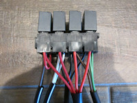 The bank of 4 relays.