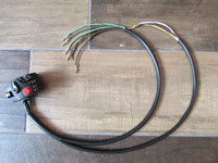 Domino left handlebar switch modified to connect directly to your Moto Guzzi.