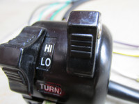 Close-up of High/Low and On/Off switches.