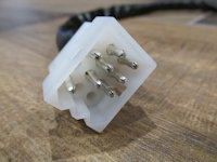 Molex plug ready to plug into your harness (this end will be customized for your specific model).