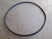 O-ring to seal the large, 100 mm speedometer to the single gauge civilian or police dash.