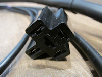 Relay socket for starter relay.