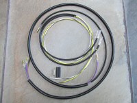 Sub-harness to support the use of Hella bar-end turn signals (civilian applications).