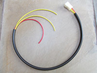 Wires to solder directly to the Saprisa stator