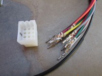 12 terminal plug and wires.