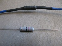 2 watt, 82 ohm resistor (extra not included).