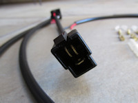 Connection to the OEM Moto Guzzi wiring harness.