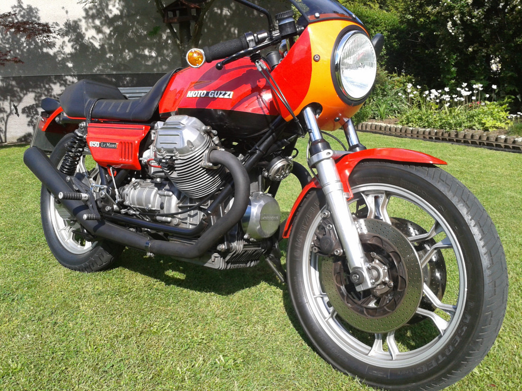 Moto Guzzi 850 Le Mans, restoration by Thomas Kliewer.