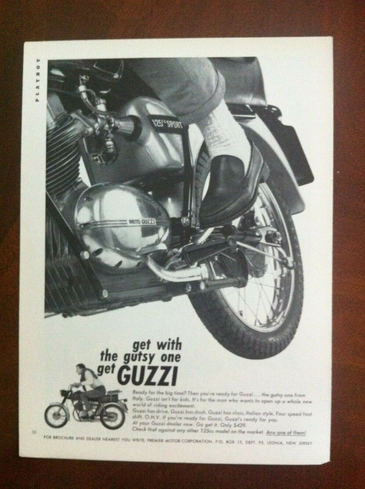 Advertisement - Moto Guzzi 125 Sport