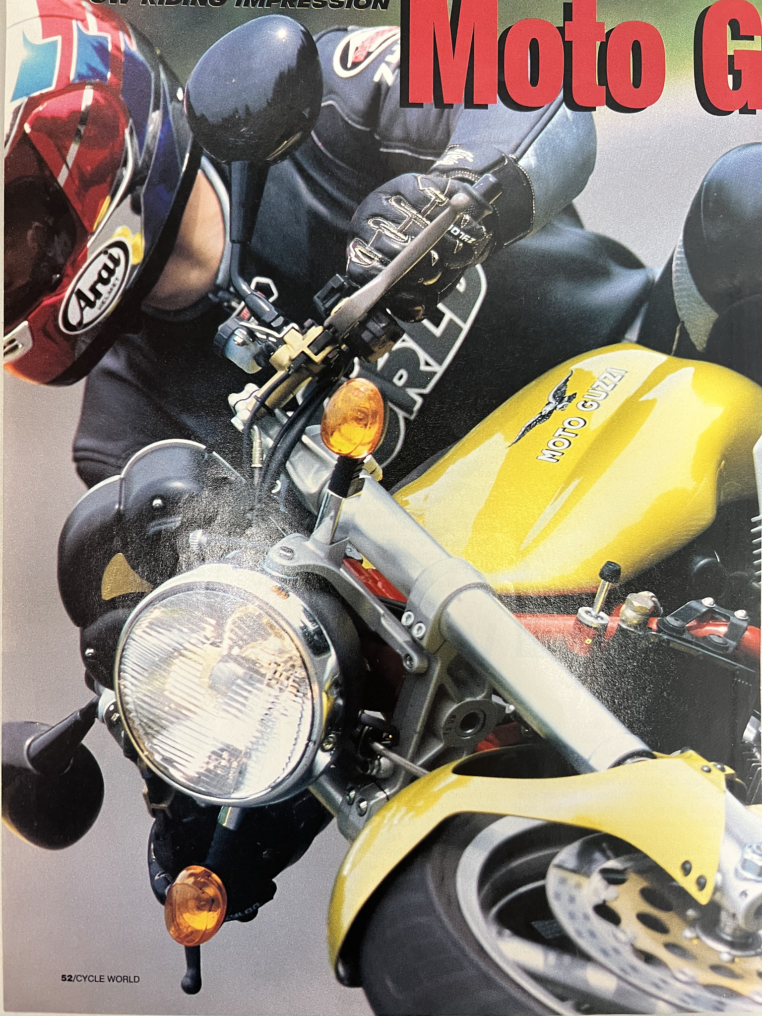 Article - Cycle World (1999 October) Moto Guzzi V11 Sport