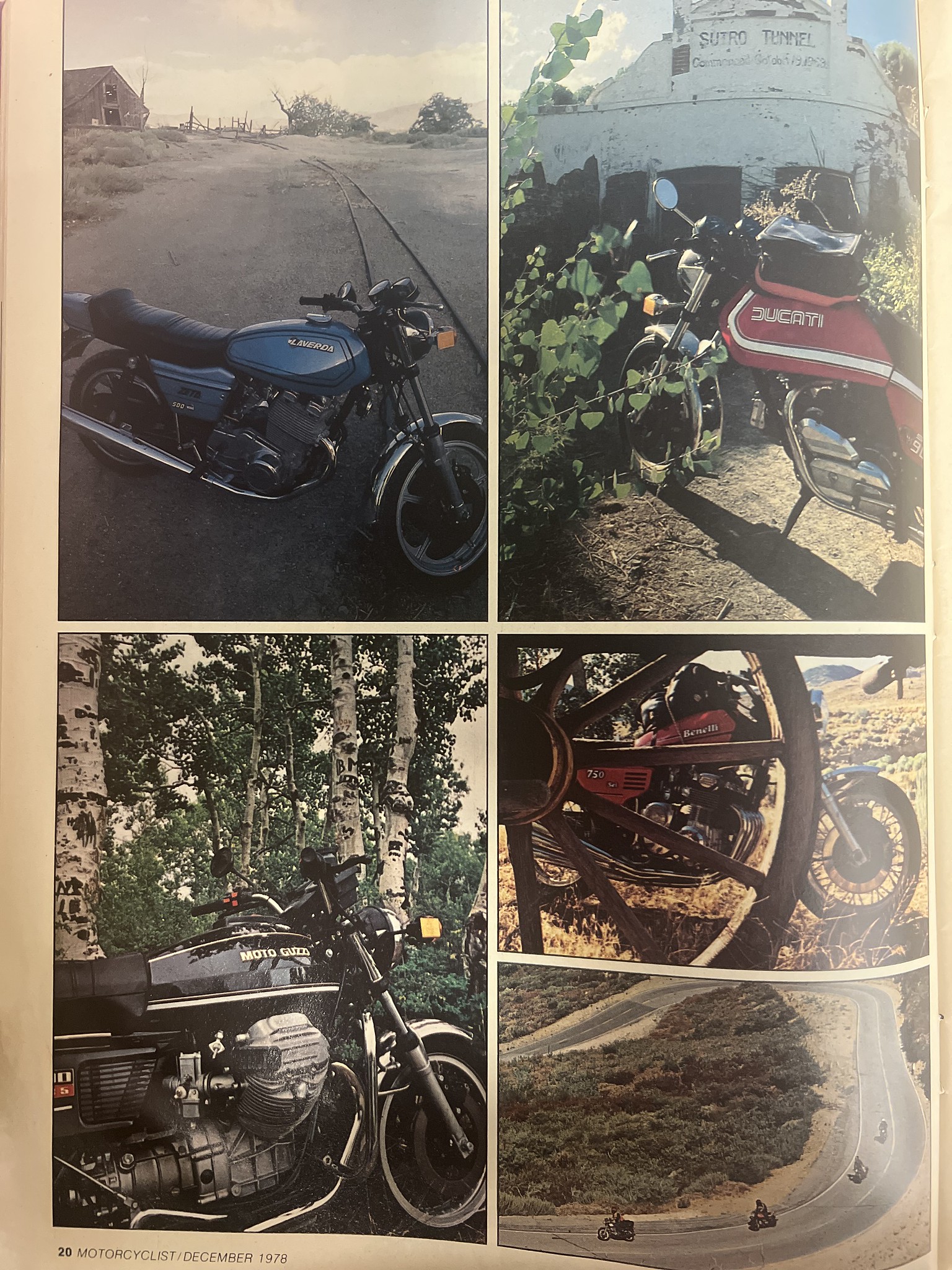 Article - Motorcyclist (1978 December) Four Americans Take a Look At Four Italians