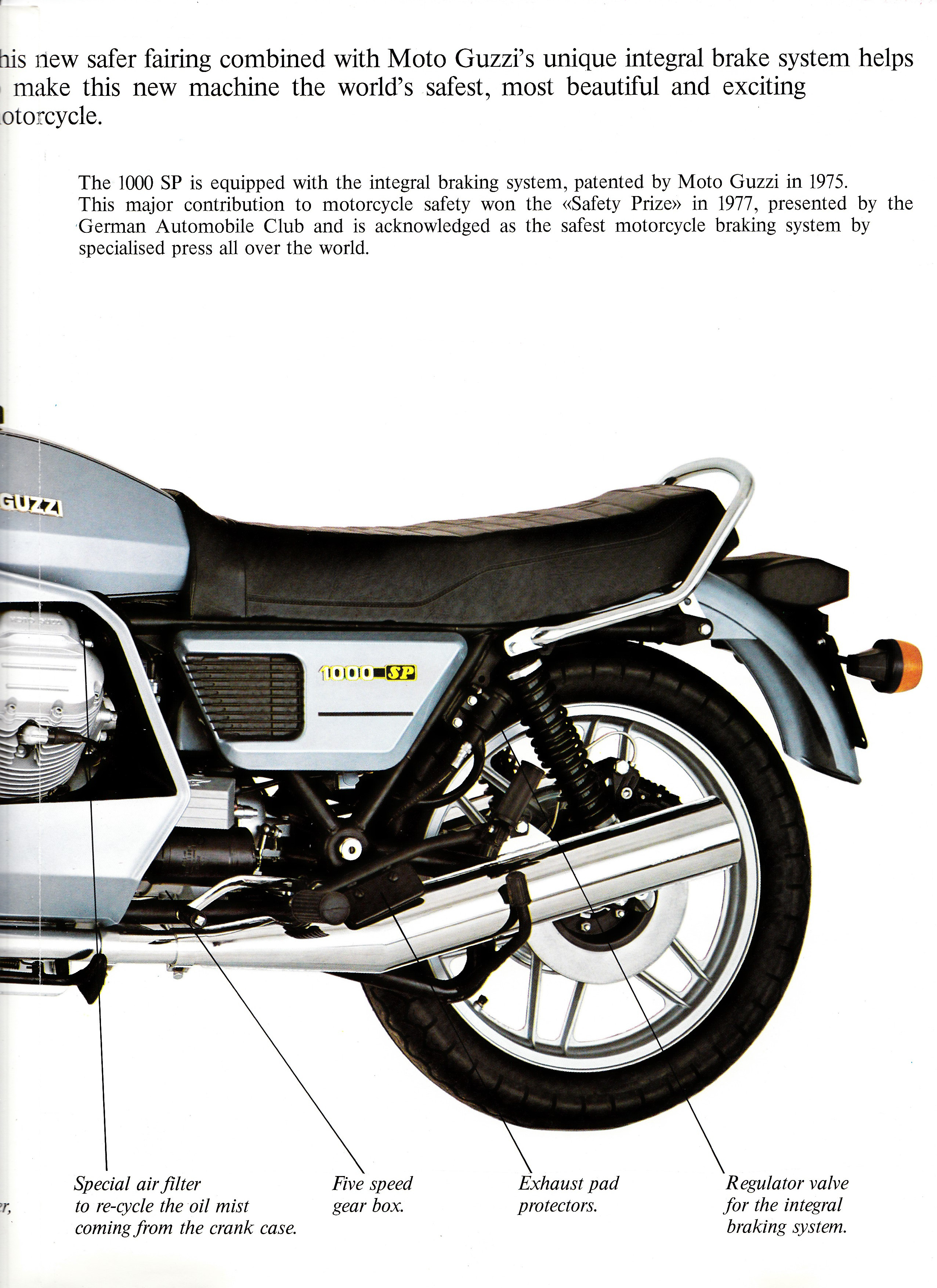 Brochure - Moto Guzzi 1000 SP