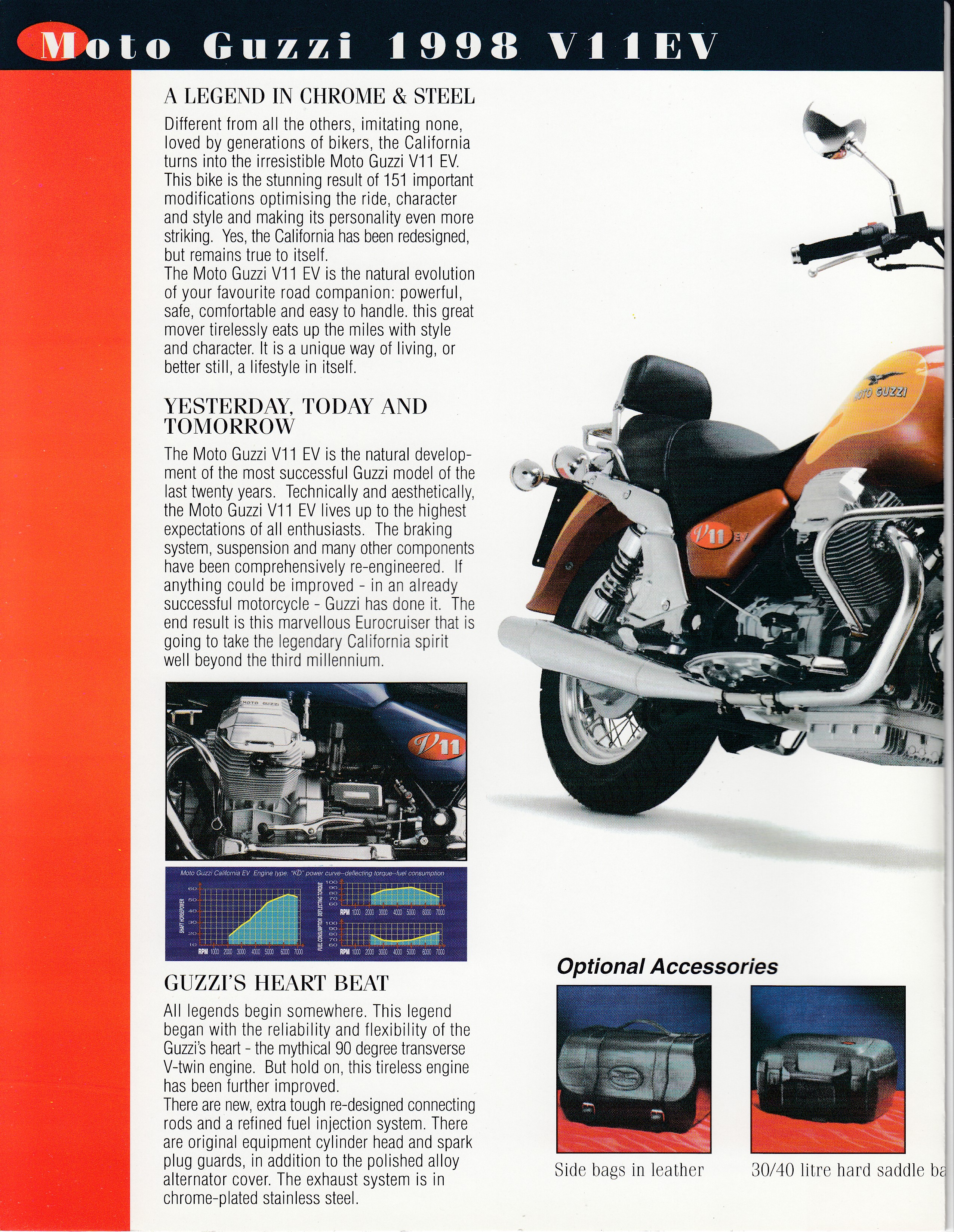 Brochure - Moto Guzzi 1998 V11 EV