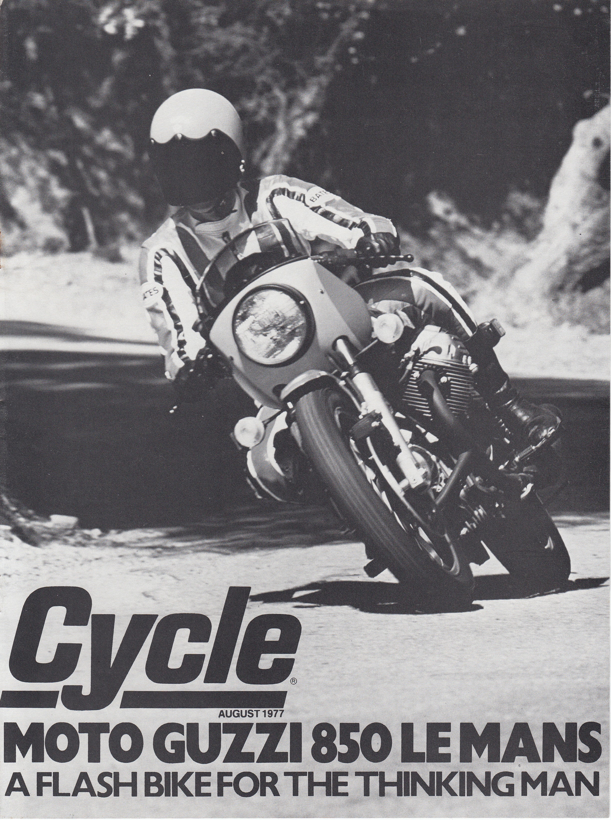 Article - Cycle (1977 August) Moto Guzzi 850 Le Mans - A flash bike for the thinking man