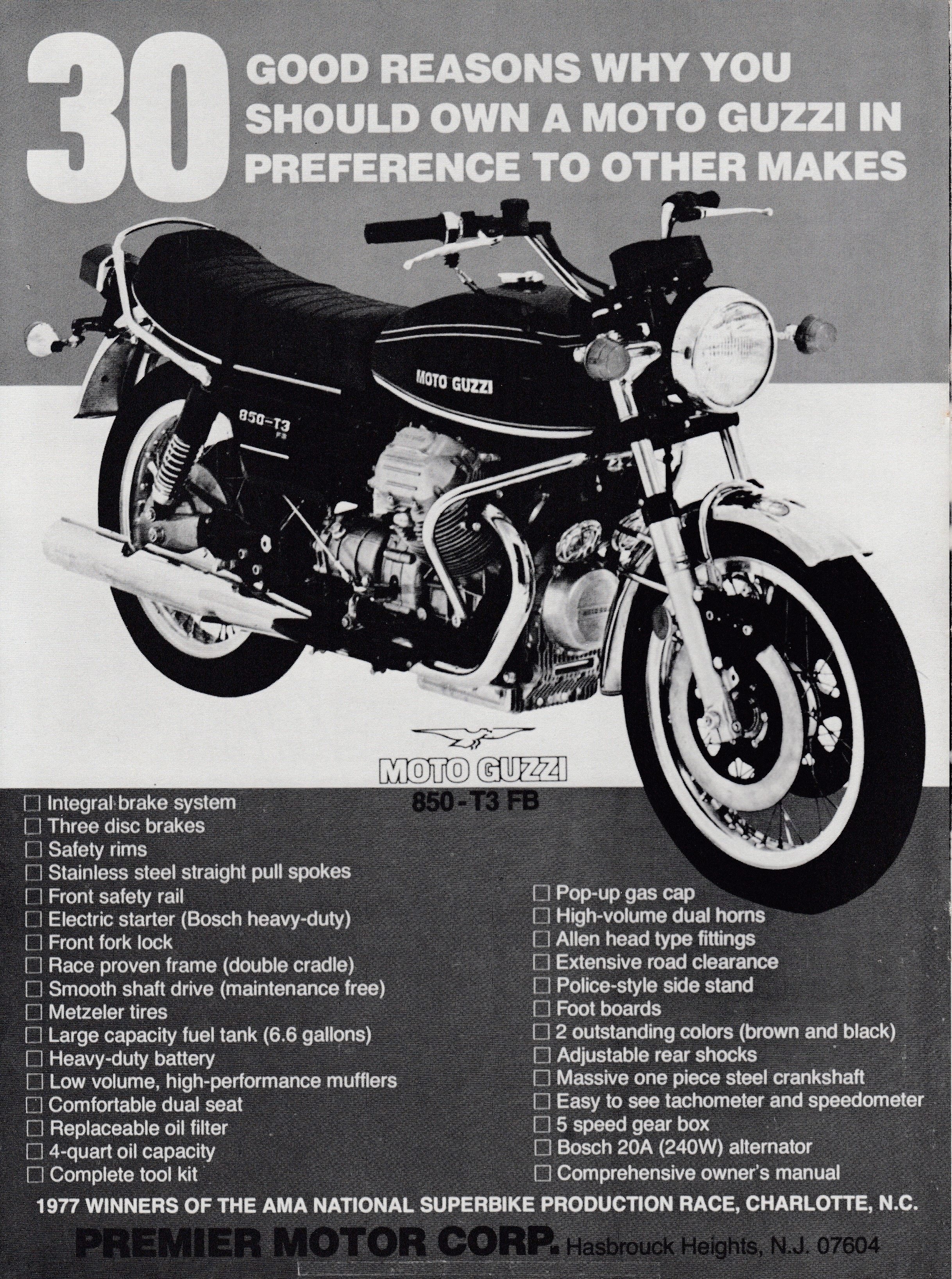 Article - Cycle (1977 August) Moto Guzzi 850 Le Mans - A flash bike for the thinking man