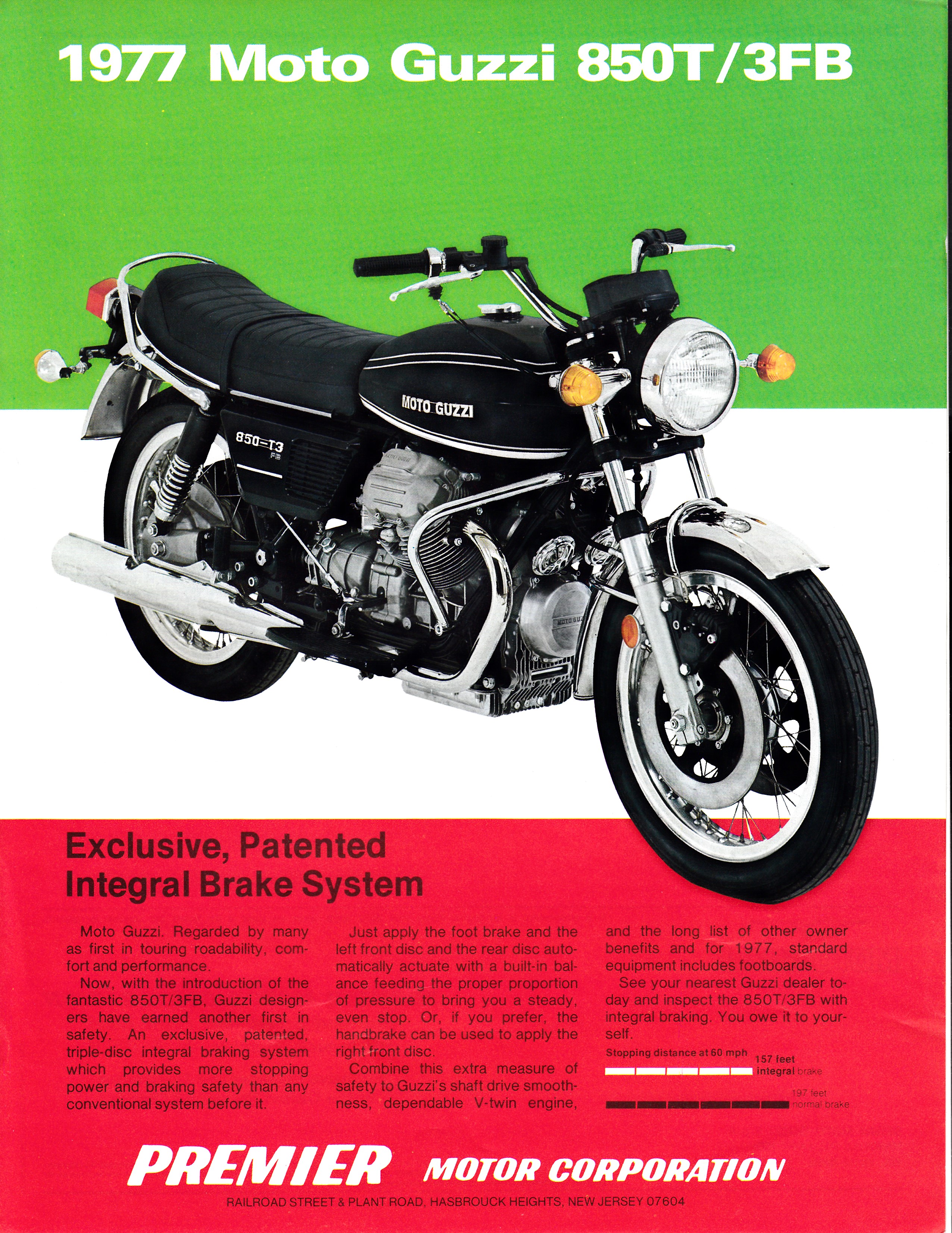 Brochure - Moto Guzzi 850 T3 FB