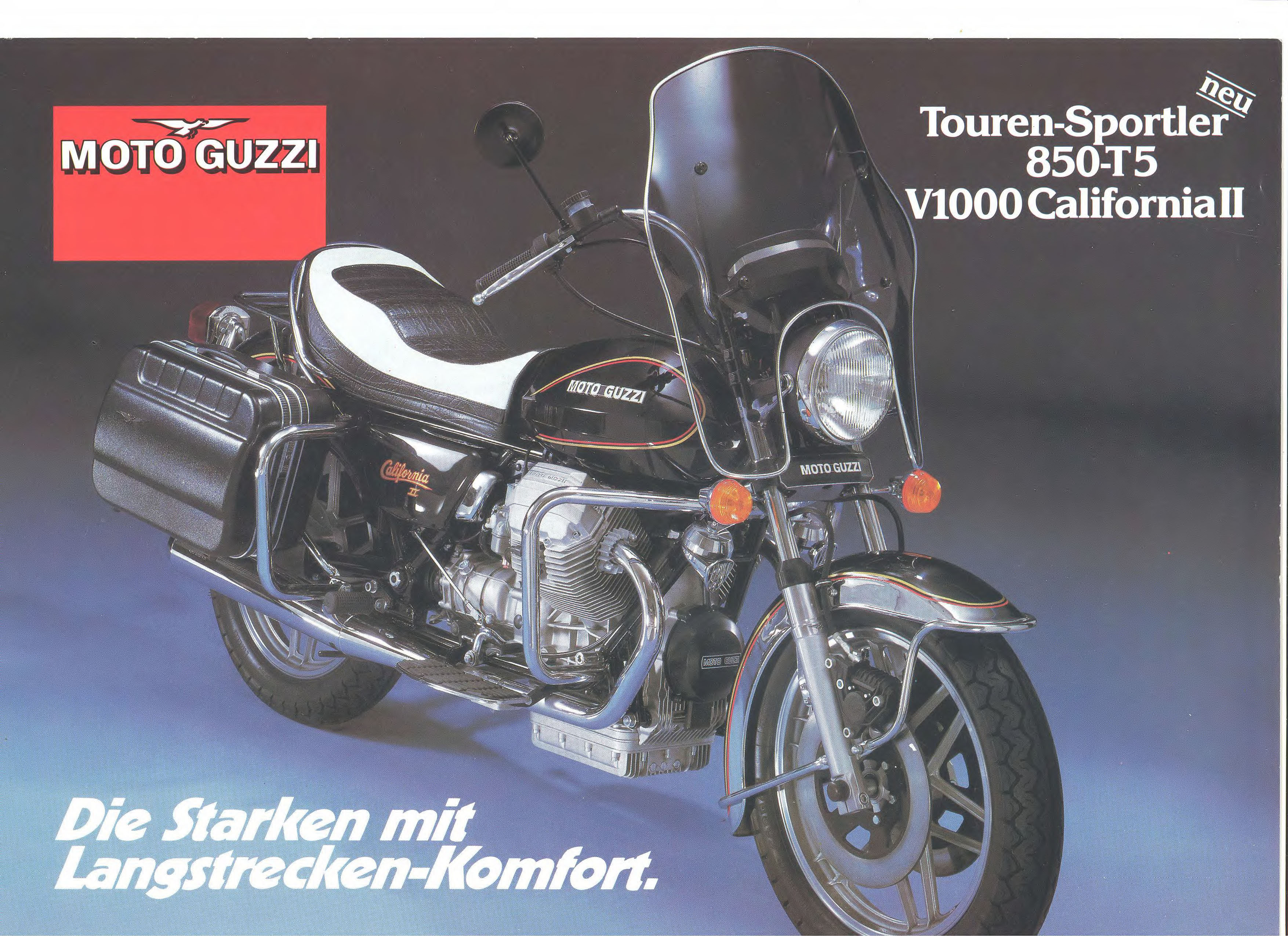 Moto Guzzi factory brochure: California II - 850 T5