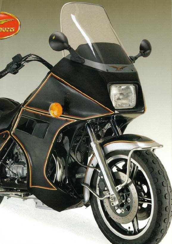 Moto Guzzi factory brochure: California III Electronic Fuel Injection Full Fairing
