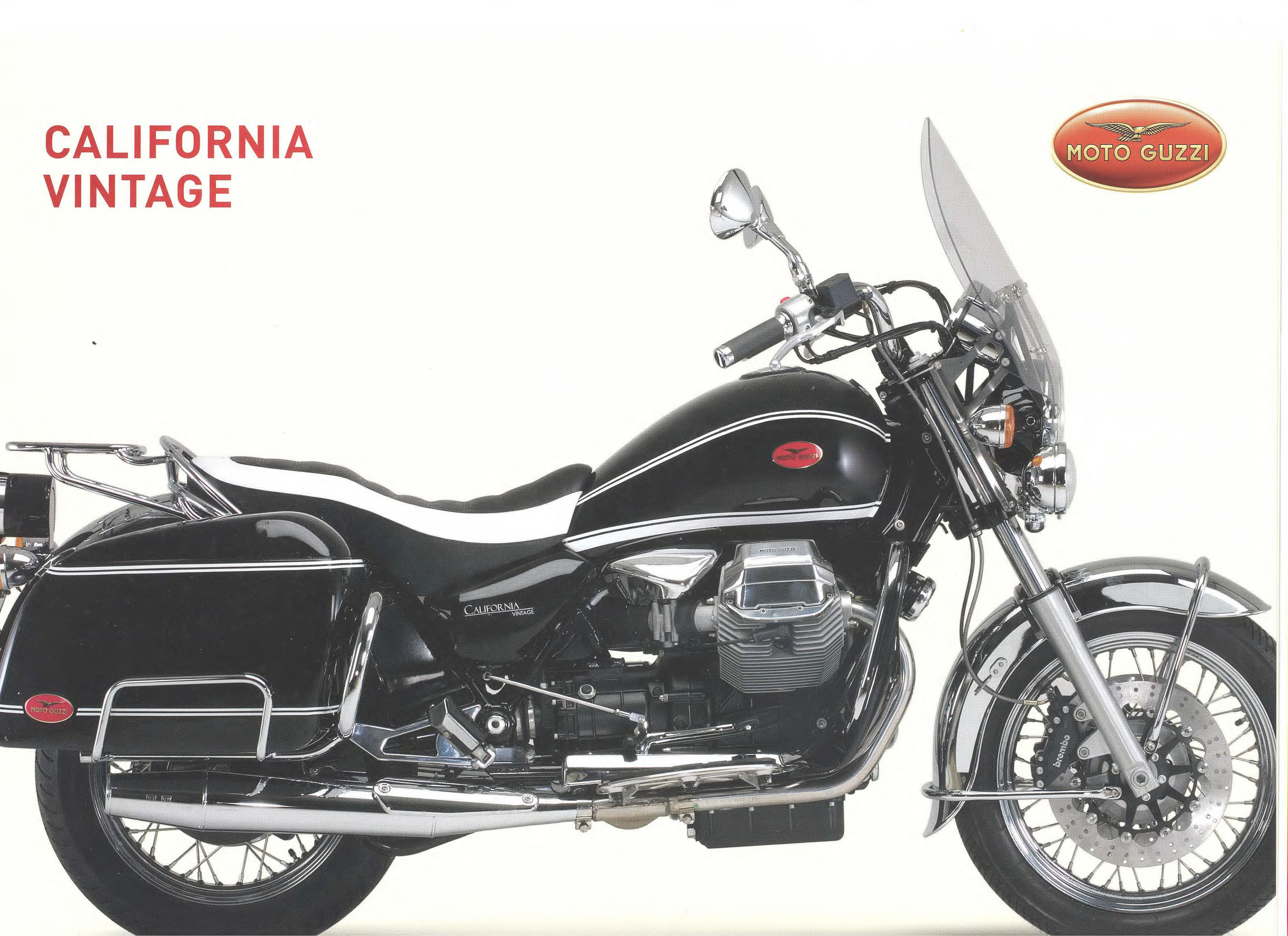 Moto Guzzi factory brochure: California Vintage