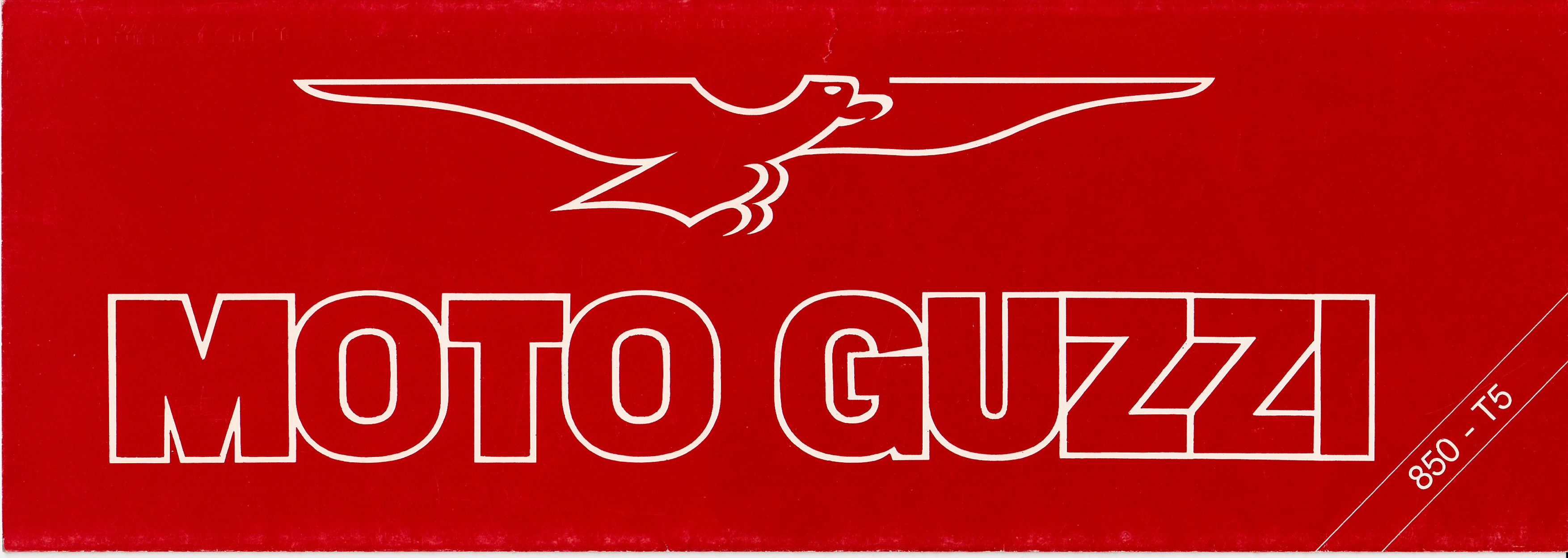 Brochure - Moto Guzzi 850 T5 (folded style brochure)