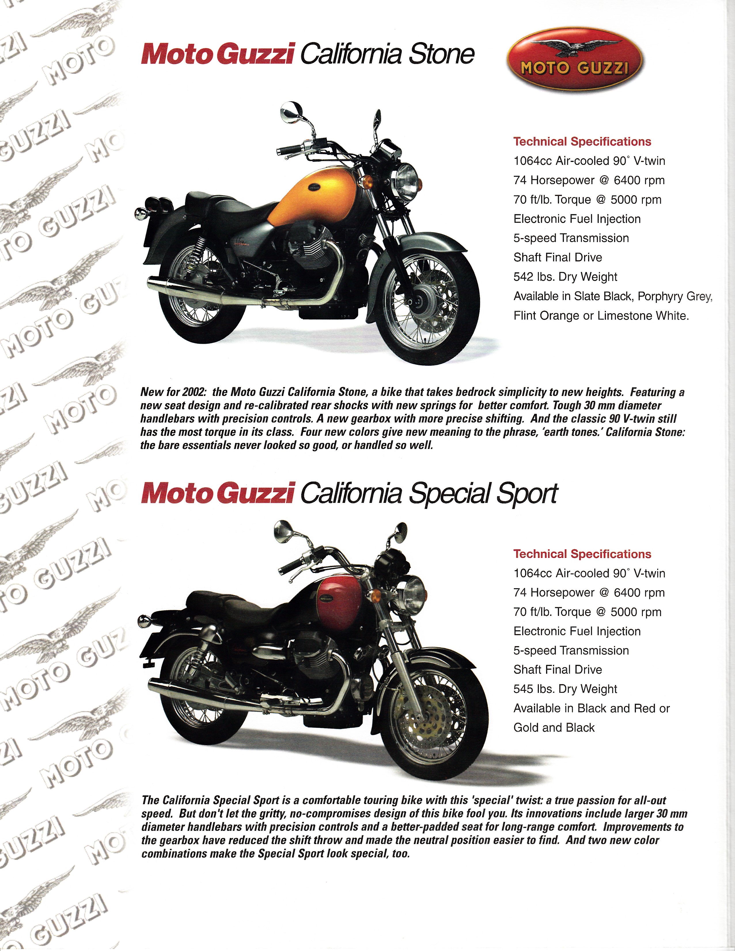 Brochure - Moto Guzzi 2000