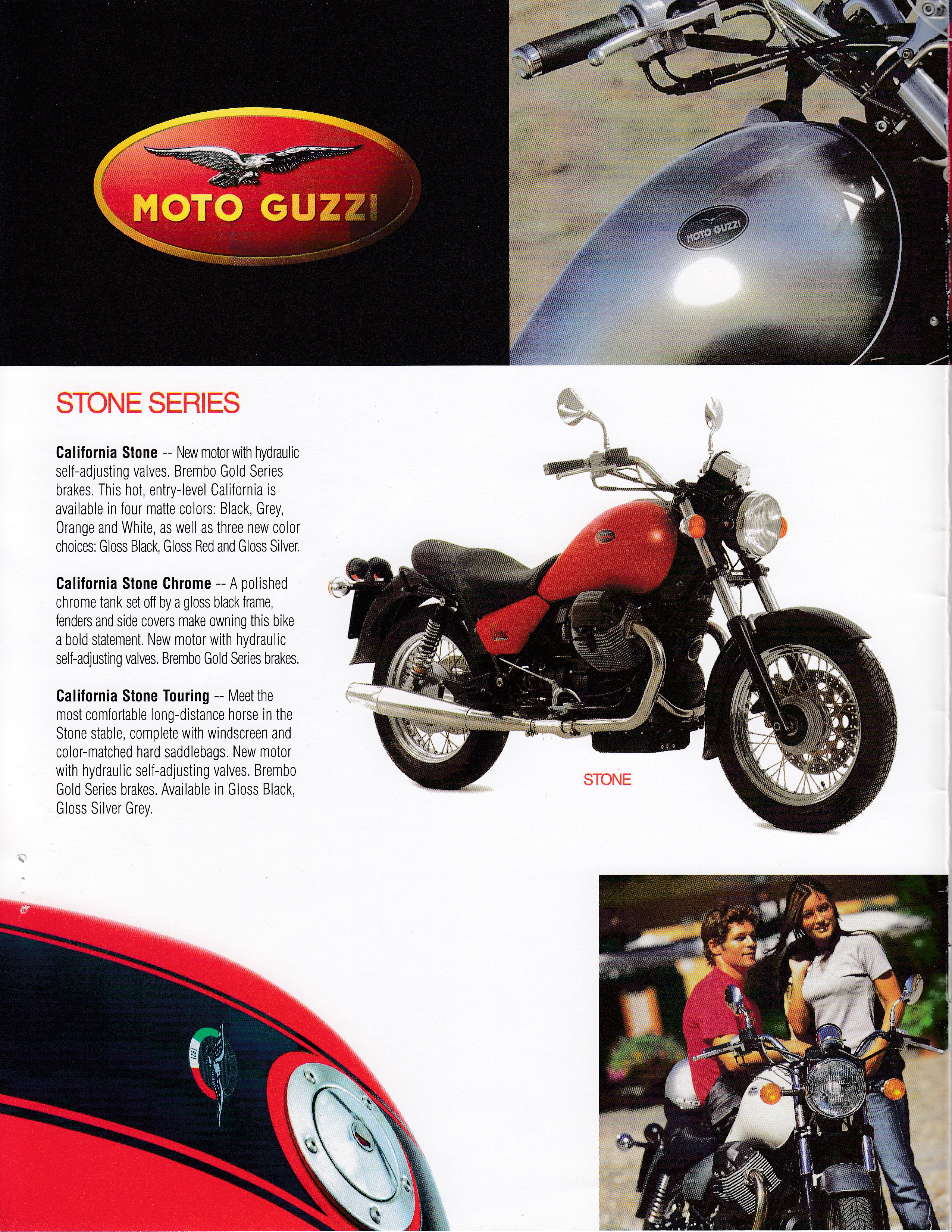 Moto Guzzi brochure: 2003